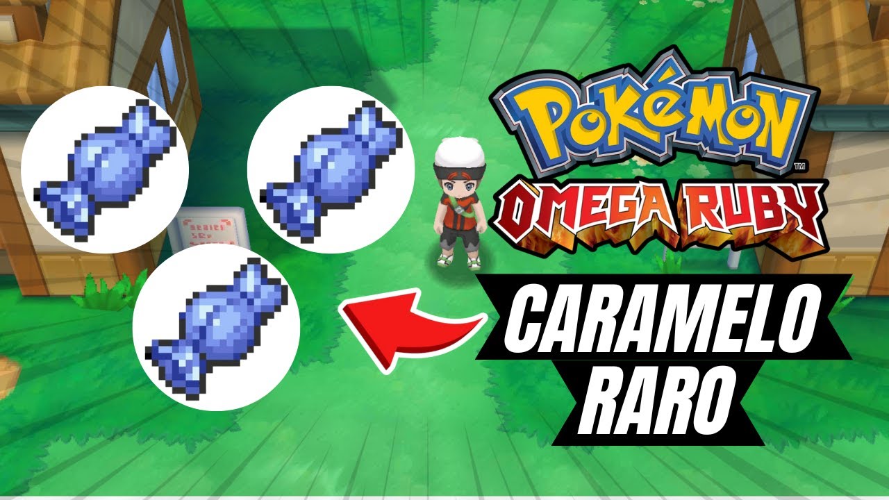 CONSEGUIR CARAMELO RARO INFINITO POKEMON RUBI OMEGA & ZAFIRO ALFA - YouTube