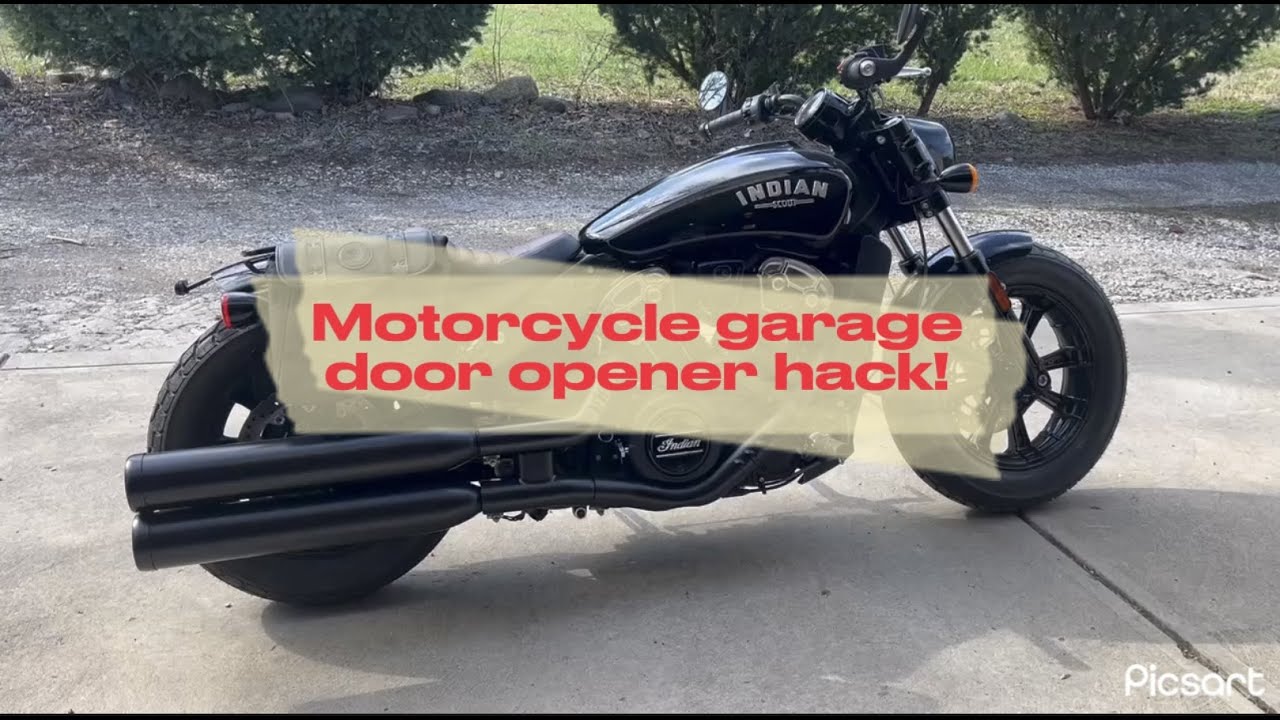 Motorcycle Garage Door Opener Hack YouTube motorcycle-garage-door-opener-hack-youtube