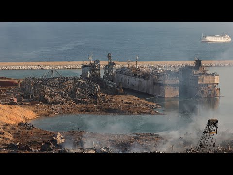 A visit to the disaster site in Lebanon explosion