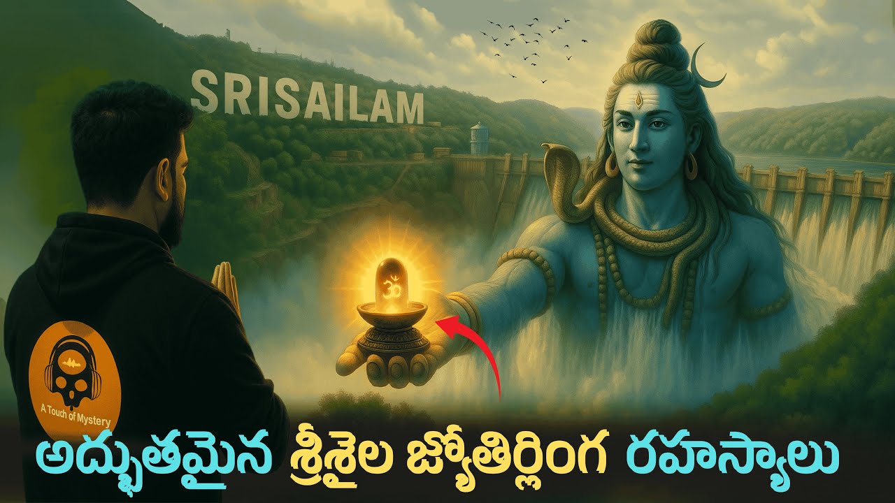 Srisailam History explained in telugu | The Only Place Where Jyotirlinga Meets Shakti Peetham