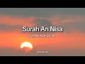 Surah An Nisa Tafseer Ayah 25 28