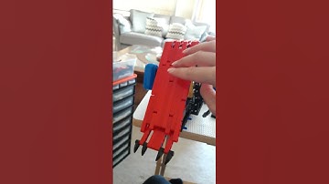 New Lego Pneumatic Flipper robot short - robot wars battlebots