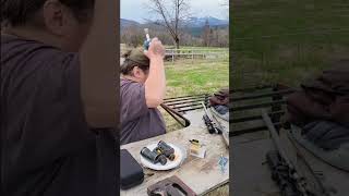 17 HMR vs GOLF BALL #trending #guns #golf