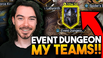 SHREDDER EVENT DUNGEON - Teams for Stages 20, 25, and 30!! | RAID: Shadow Legends
