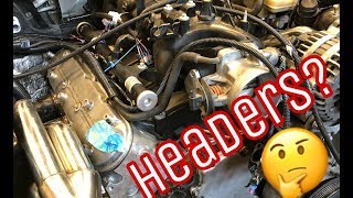 LONG TUBES OR TURBO HEADERS E36 BMW BUDGET 5.3 LS SWAP!