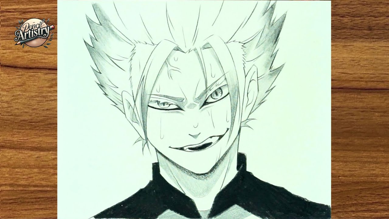 How To Draw Shidou Big Bang Drive | Step By Step | Blue Lock