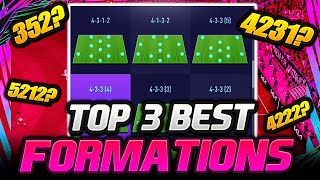 FIFA 21 | TOP 3 BEST META FORMATIONS (CURRENTLY)  POST PATCH + CUSTOM TACTICS/INSTRUCTIONS - FIFA 21
