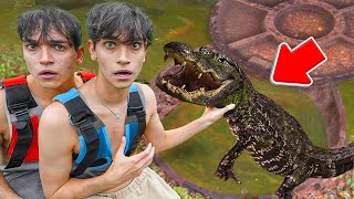 We Caught an ALLIGATOR in our Backyard!