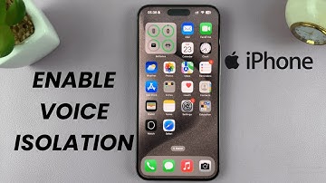 How To Enable Voice Isolation In iOS 18