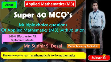 Multiple choice question for applied mathematics diploma.
