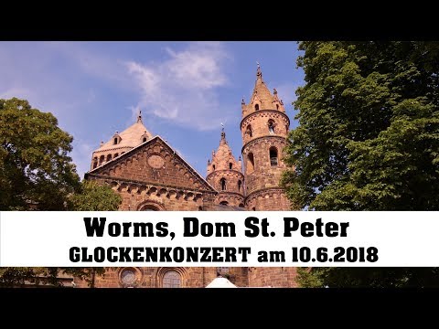 Worms, Dom St. Peter, Glockenkonzert am 10.06.2018