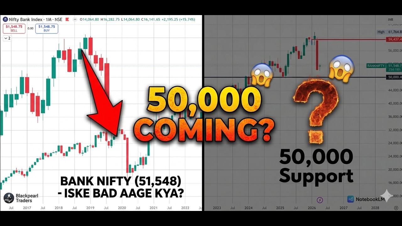 Bank Nifty Weekly Analysis: 51,500 is the Final Hope! (April 6-10 ...