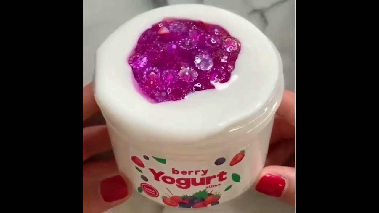 Waterglass slime asmr compilation #7 (glossy slimes)