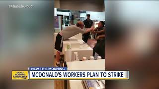 McDonald's employees to strike after viral video