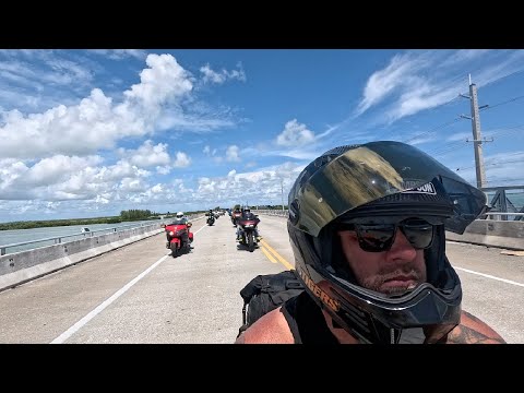 Crossing The Florida Keys On Motorcycles With The Great American Convoy 