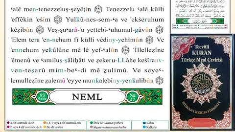 ختمة من مصحف التجويد باللغة التركية الصفحة رقم 376