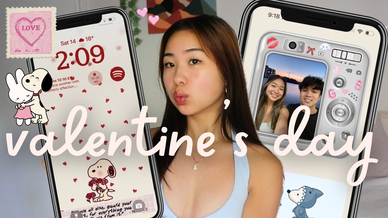 ♥︎ Сброс настроек iPhone 16 в феврале (настройка ко Дню святого Валентина) | Габриэль Тео