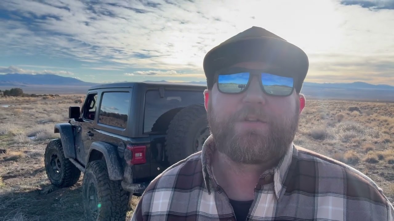 Jeep Rubicon Exploring Utah Desert Canyons