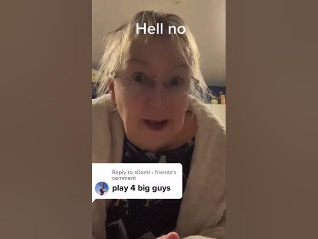 Grandma listens4 big guys