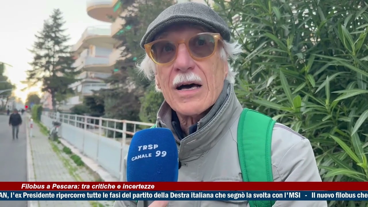 Filobus a Pescara, tra critiche e incertezze - TRSP - Abruzzo - News del 24-03-2025