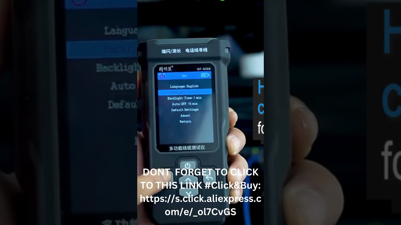 NOYAFA NF 8506 Multifunction Ethernet Cable Tester