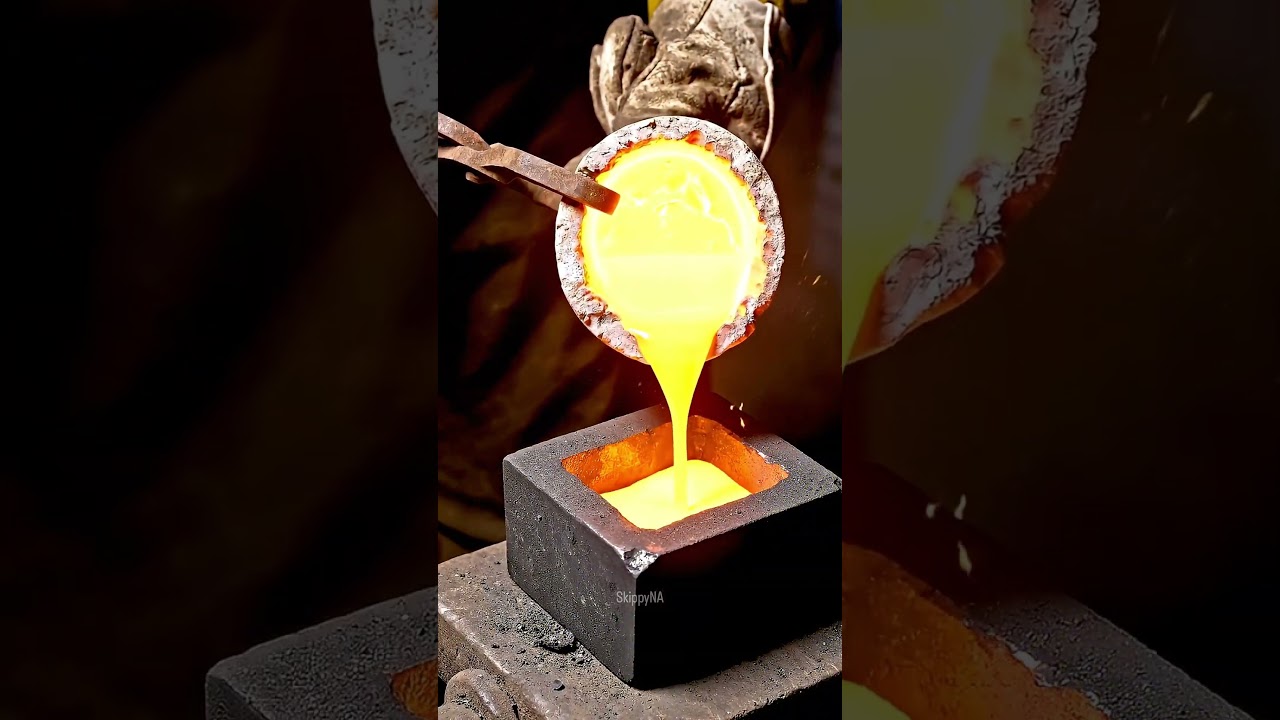 Crushing Quartz Rock Reveals Pure Gold Inside ✨ EPS 05 | Satisfying Gold Mining ASMR 