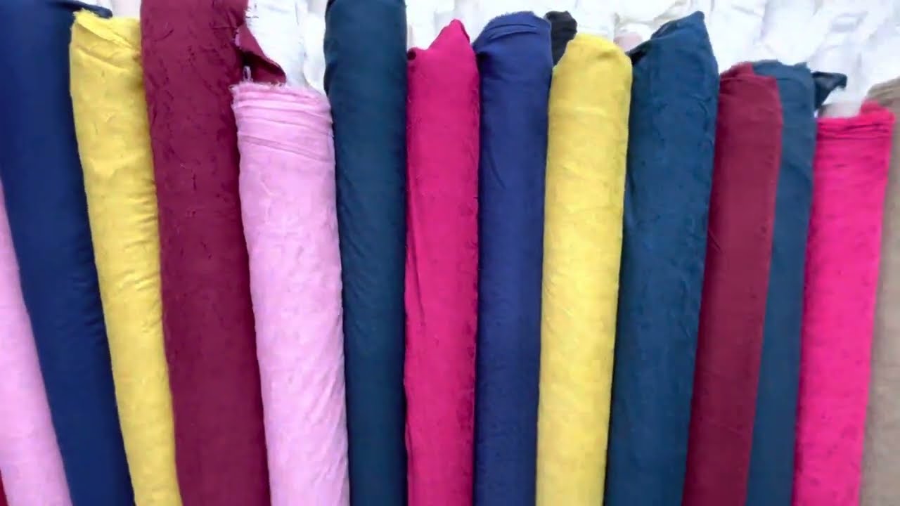 Visit Nasir All Fabrics//for latest Self-Barosha Design/Do Talwar The Plaza Shoping Mall In Karachi