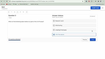 UI/UX quiz questions&answers great learning #ui #ux #greatlearning #uidesign #uxdesign #quizanswers