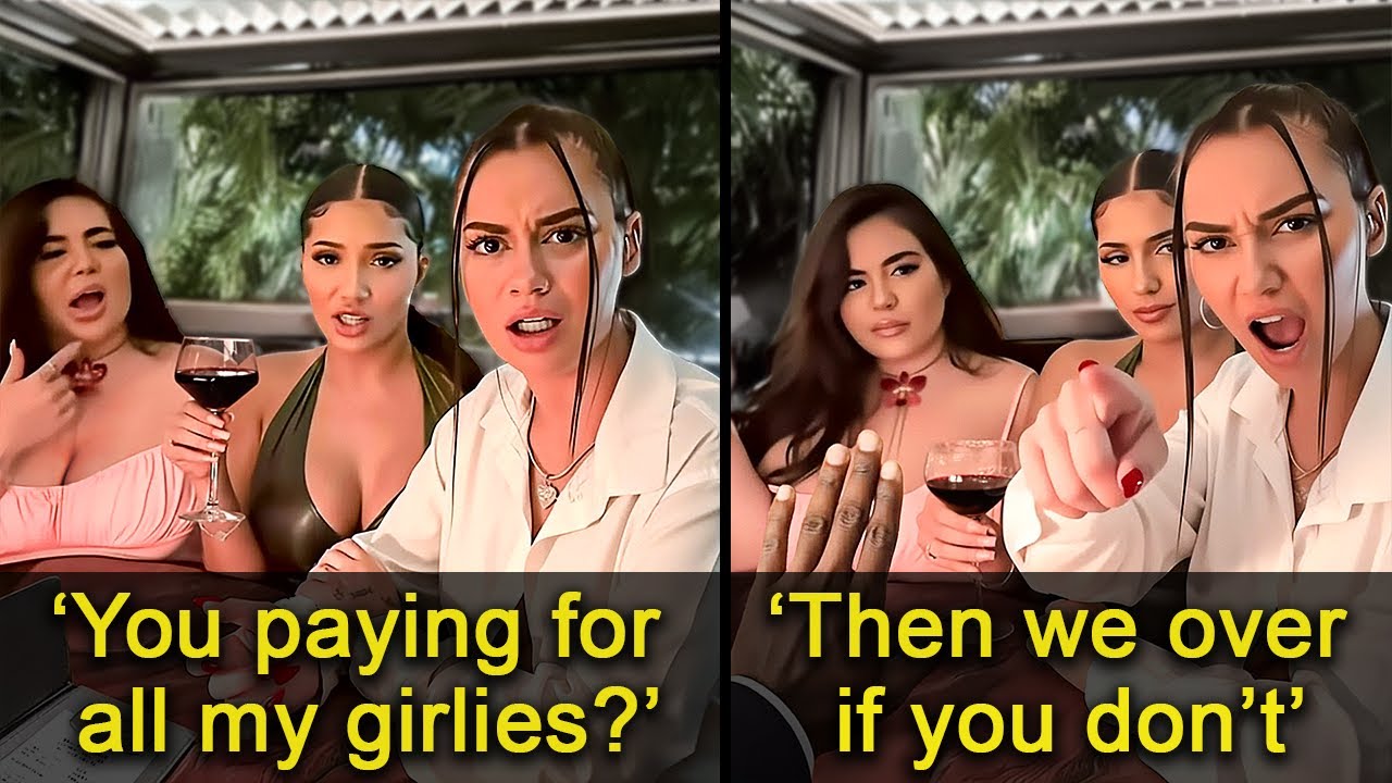 Entitled Woman Brings Friends On First Date Then Has A MELTDOWN When He Refuses To Pay...