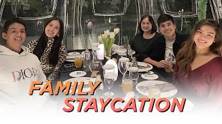 Family Staycation (Hulaan niyo kung san kami kumain)