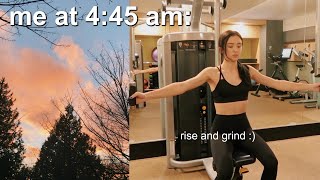my 4:45 am productive morning routine