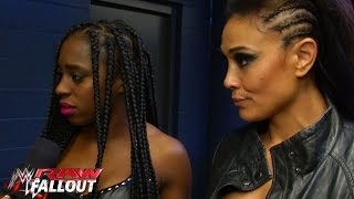 Naomi And T Send A Message Raw Fallout, May 4, 2015