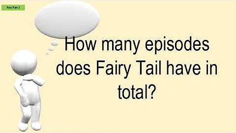 How many episodes does Fairy Tail have in total 2019?