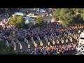 LSU Band comes down the hill