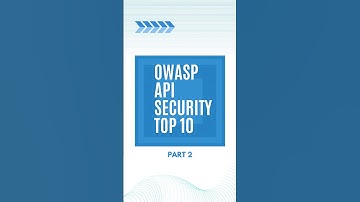 OWASP API SECURITY TOP 10. #cybersecurity #apisecurity #penetrationtesting #osint #socanalyst