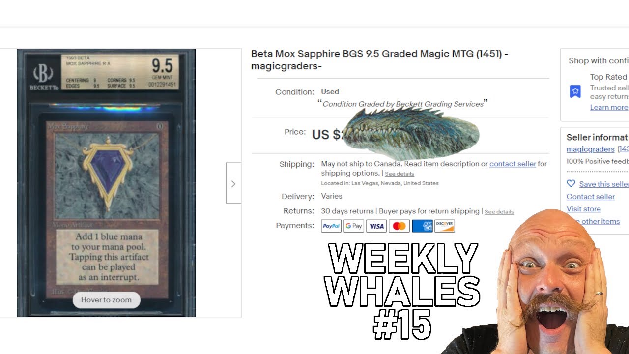 TEN Most Expensive MTG Cards SOLD on eBay This Week! Magic the Gathering