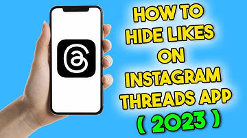 How to Hide Likes on Threads (2023) Instagram Threads
