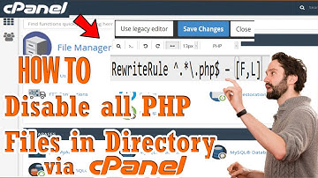 How to block all PHP files in a particular folder/directory in cPanel [Step by Step] ☑️