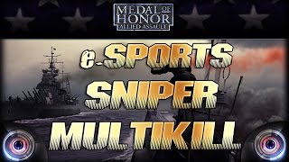 E-Sports 1Hp Sniper Multikill Medal Of Honor Allied Assault Memories 2 Fast 2 Game Dead