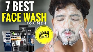 TOP 7 FACE WASH FOR INDIAN BOYS AND MEN | Best Face Wash To Remove Pimples | HINDI 🔥🔥🔥