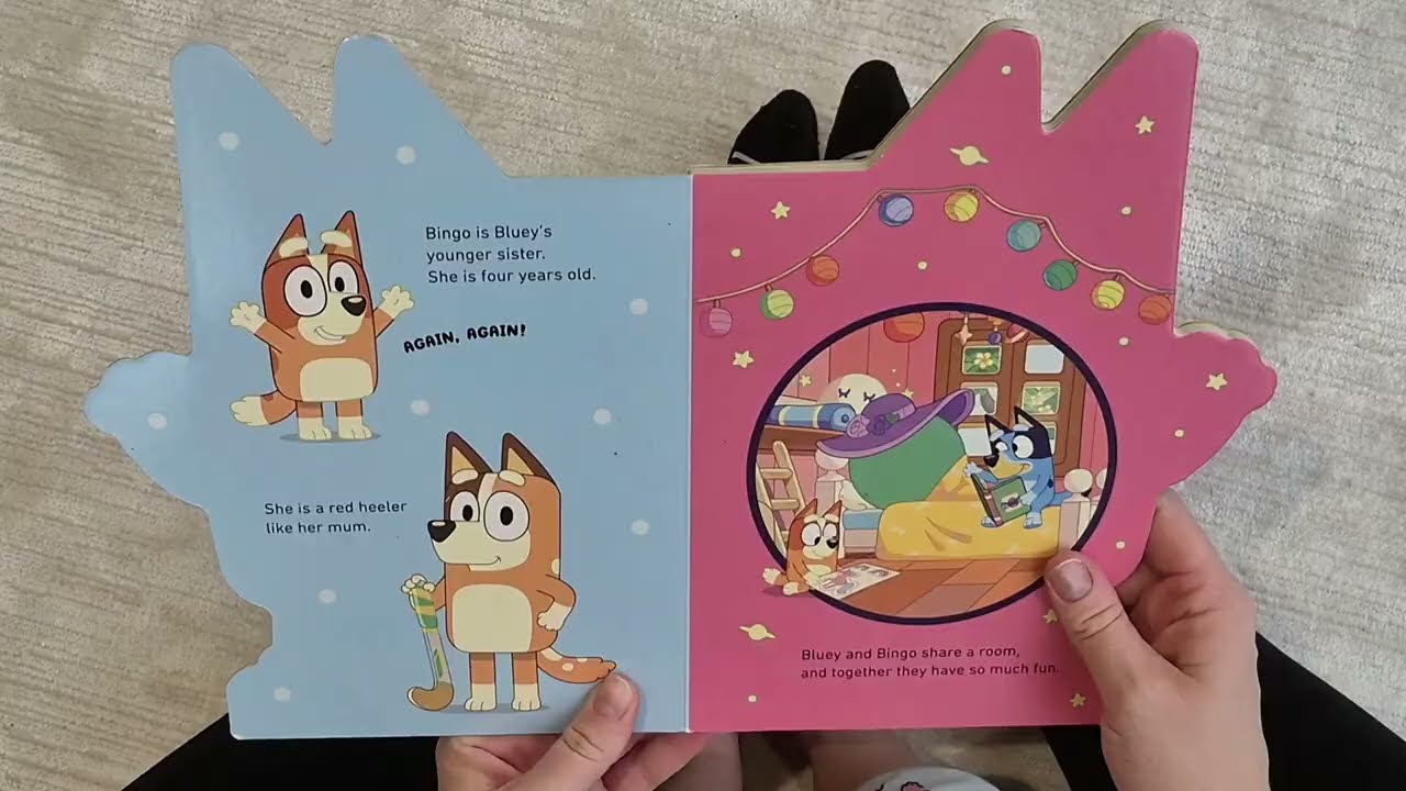 Блюи: Всё о бинго! Читайте вместе с мамой Милли!