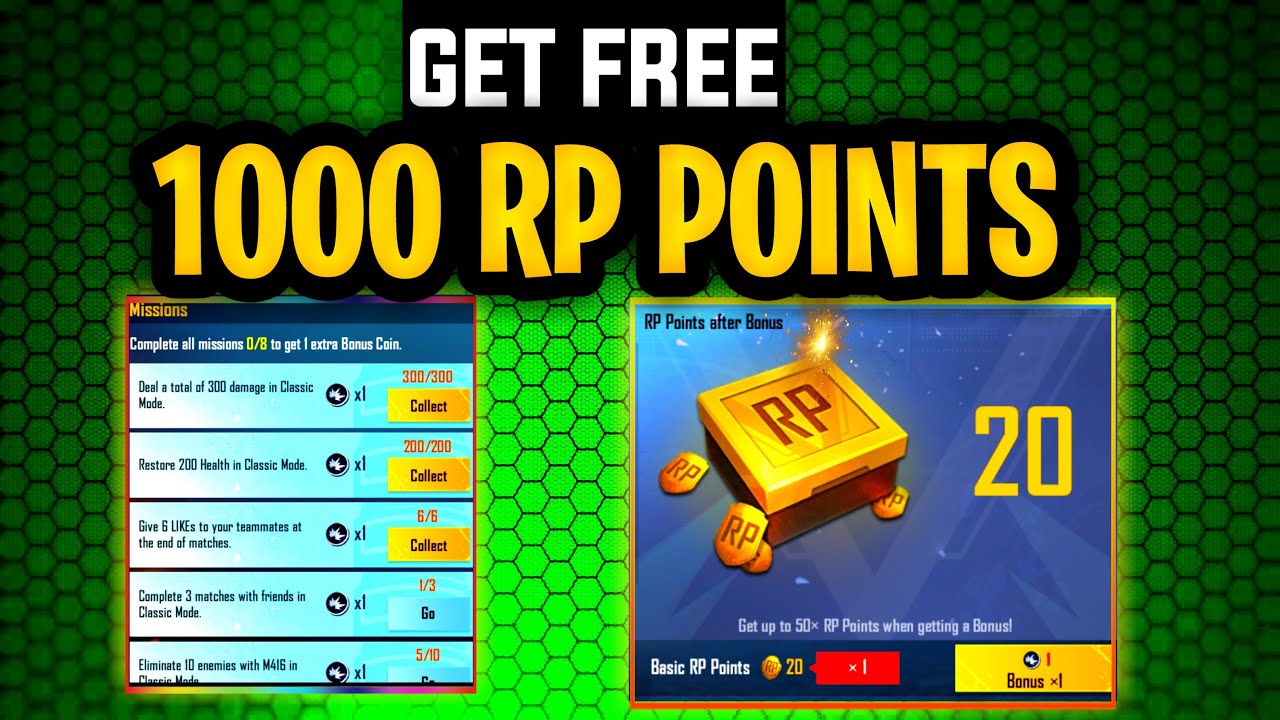 Bonus rp points event pubg mobile | bonus rp points Kese collect kare ...