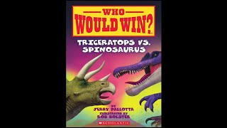 Who Would Win? - Triceratops vs Spinosaurus by Jerry Palotta
