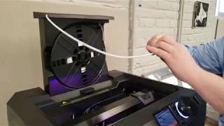 Famous Makerbot Replicator+: How to Unload and Load Filament Profile