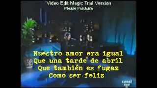 LO VES  - Alejandro Sanz (LETRA)