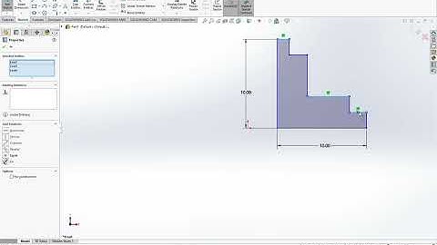 P-2 learn how to 2D model a fully defined from scratch using SolidWorks