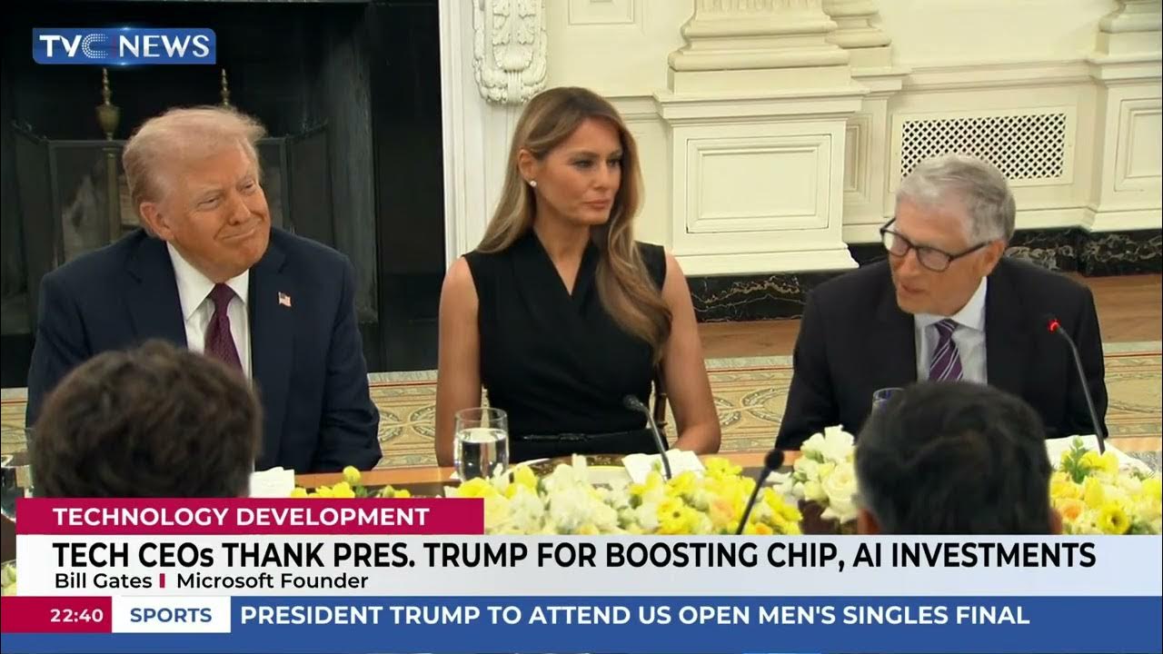 President Trump Host Tech Giant CEOs In White House