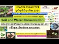 UPAGTA EXAM 2024, MCQ, Integrated Plant Nutrient Management