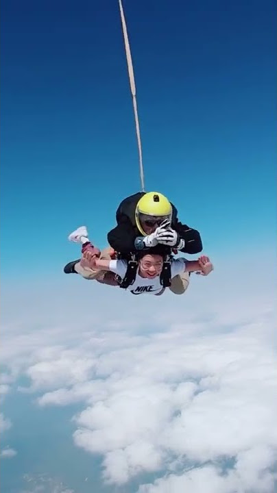 Skydiving on amazing sky   Best jump of the year episode # 101