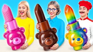 Me Vs Grandma Cooking Challenge  Tasty Food Tricks By Super Hyper Do